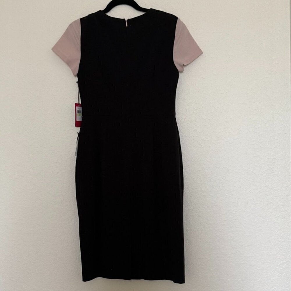 NWT Vince Camuto pastel colorblock sheath dress Size 4 - Picture 3 of 13